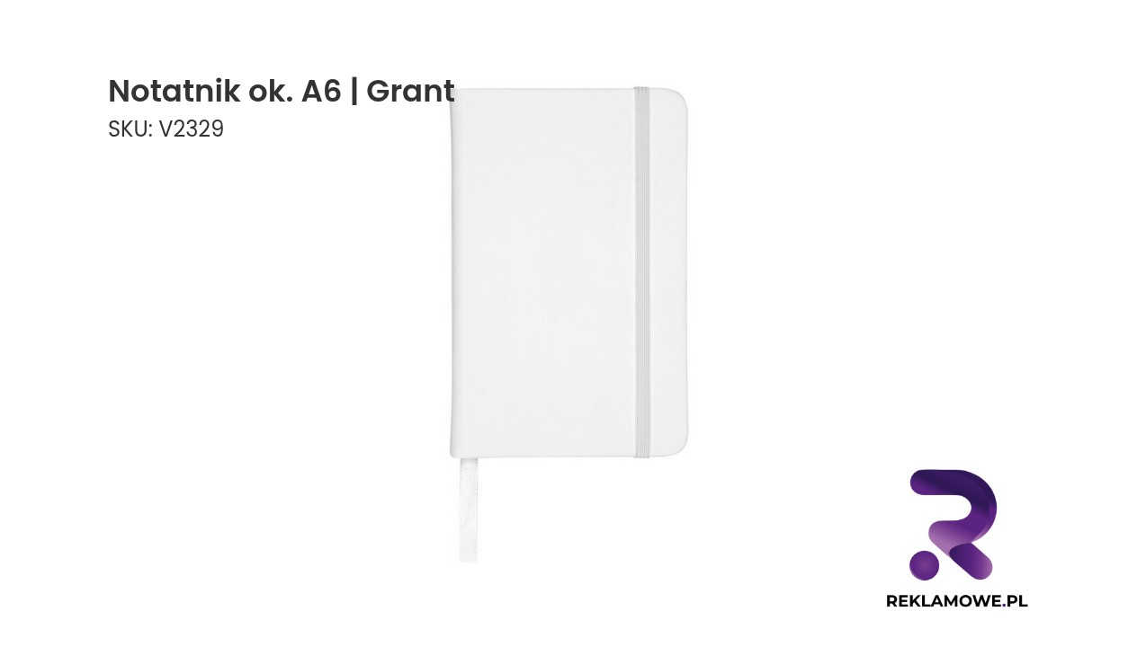 Notatnik o rozmiarze około A6 z kolekcji Grant