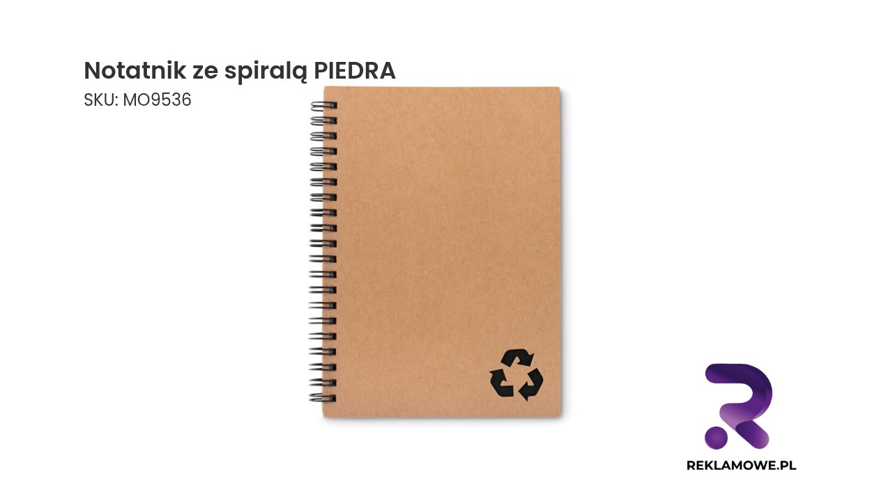 Notatnik ze spiralą marki PIEDRA