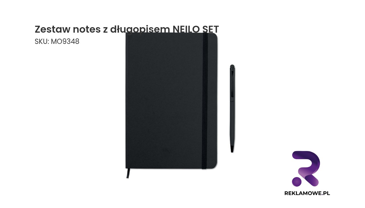 Zestaw notes z długopisem NEILO SET