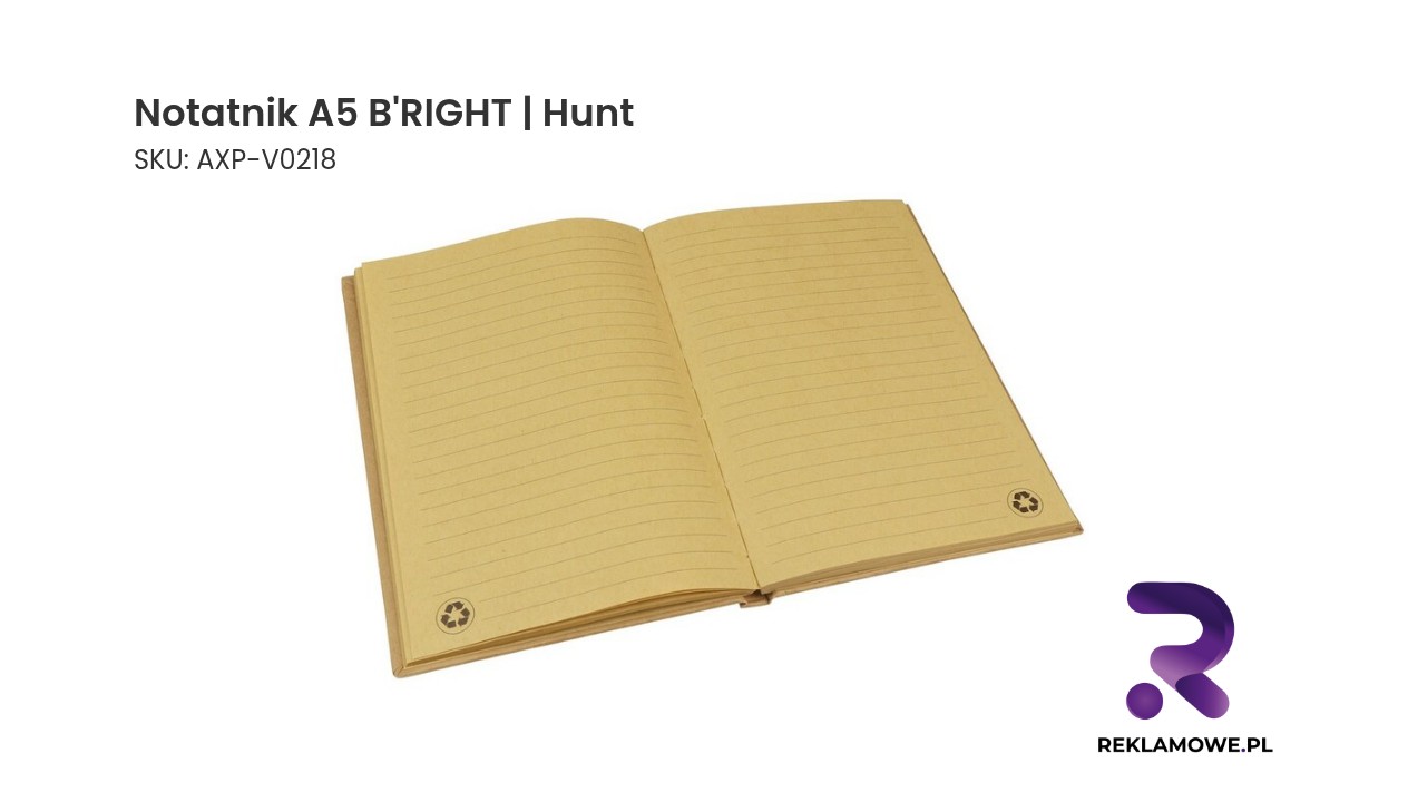 Notatnik A5 BRIGHT marki Hunt