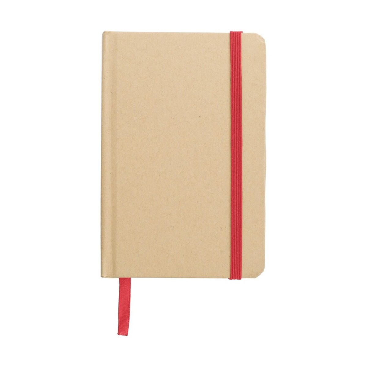 Notatnik A6 z papieru kraftowego z recyklingu V1164-02_AAB01