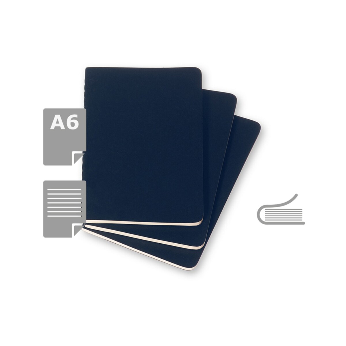 Zeszyt MOLESKINE Cahier Journal ok. A6 VM023-03_AAA00