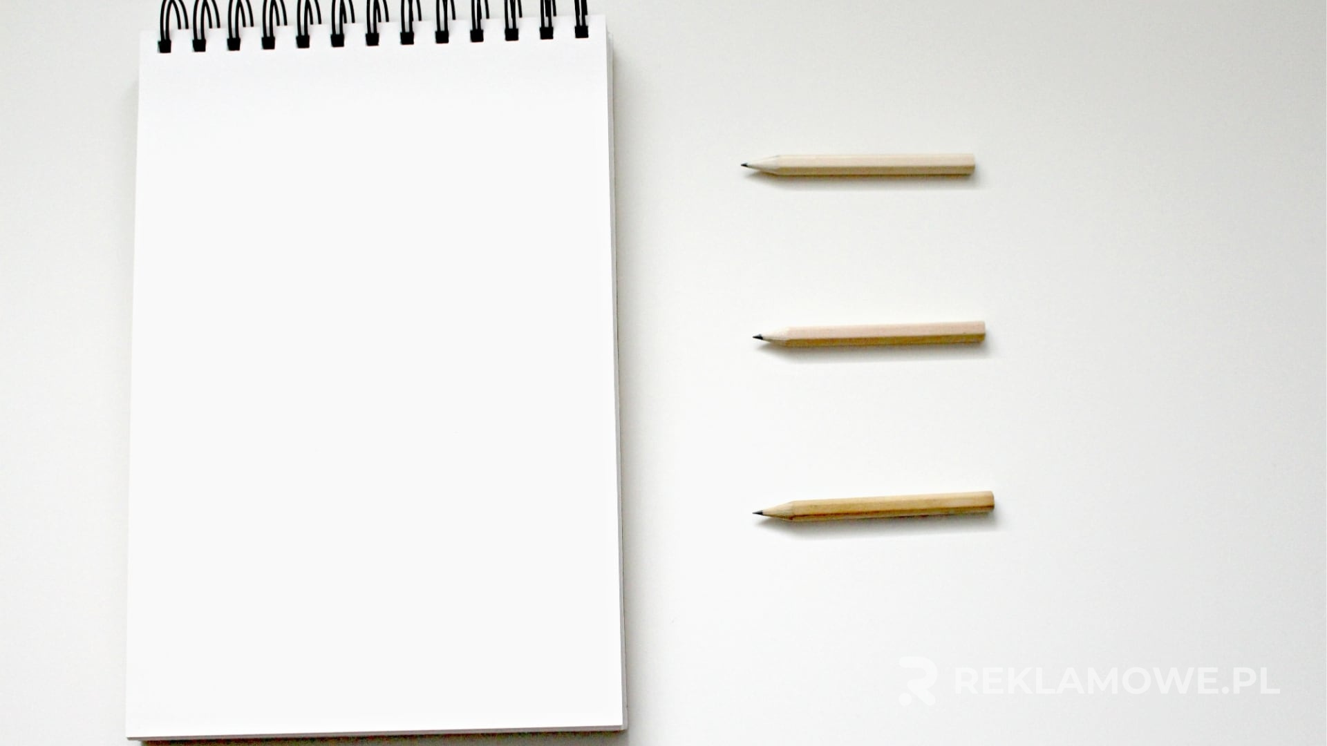 Notatnik reklamowy z różnymi technikami druku