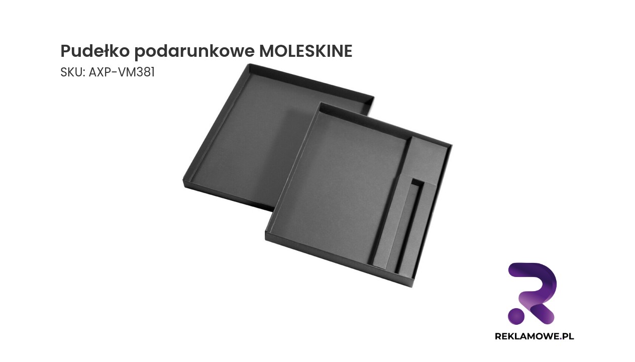 Pudełko podarunkowe MOLESKINE Pudełko podarunkowe MOLESKINE - eleganckie opakowanie prezentowe
